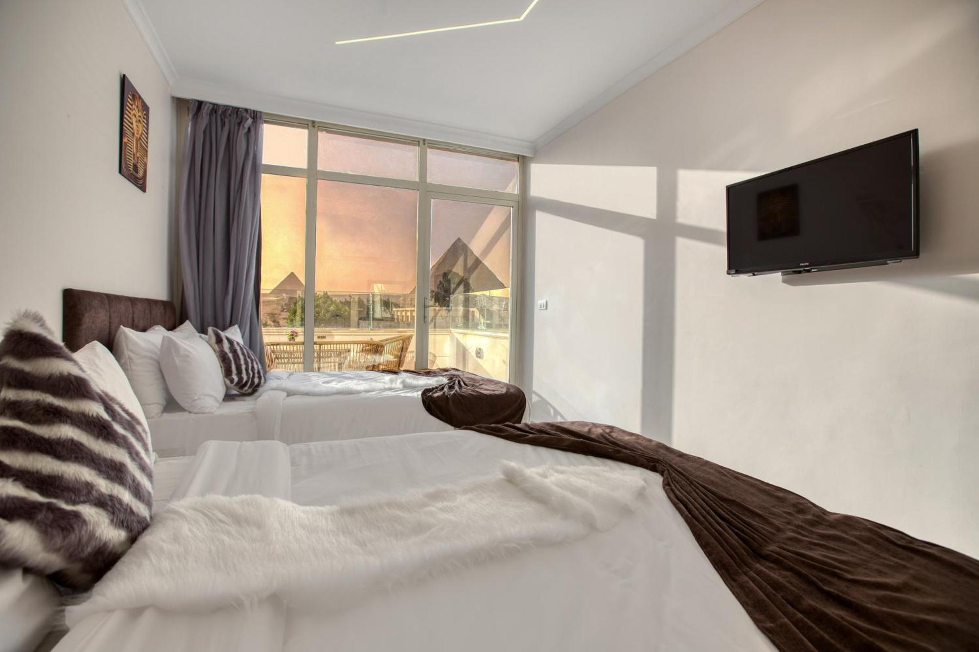 Tree Lounge Pyramids View Inn , Sphinx Giza Kafret el-Gabal Exterior foto