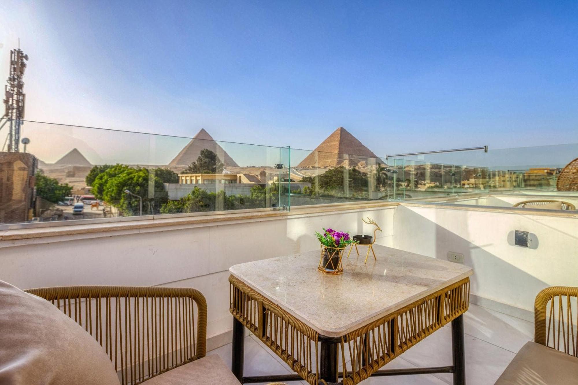 Tree Lounge Pyramids View Inn , Sphinx Giza Kafret el-Gabal Exterior foto